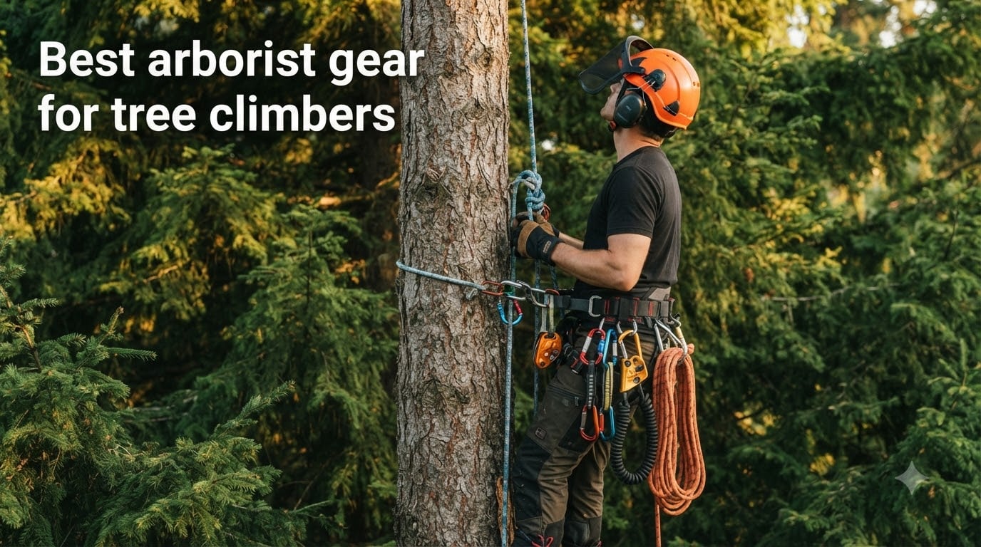 Best arborist gear for tree climbers