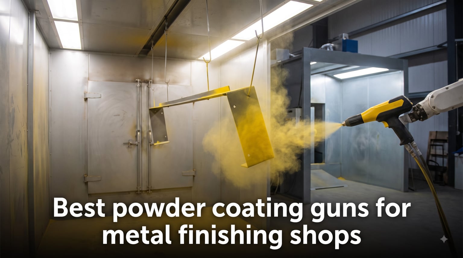 Best powder coating guns for metal finishing shops