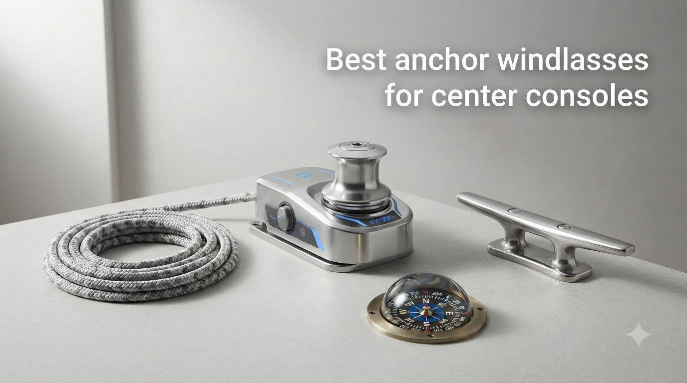 Best anchor windlasses for center consoles