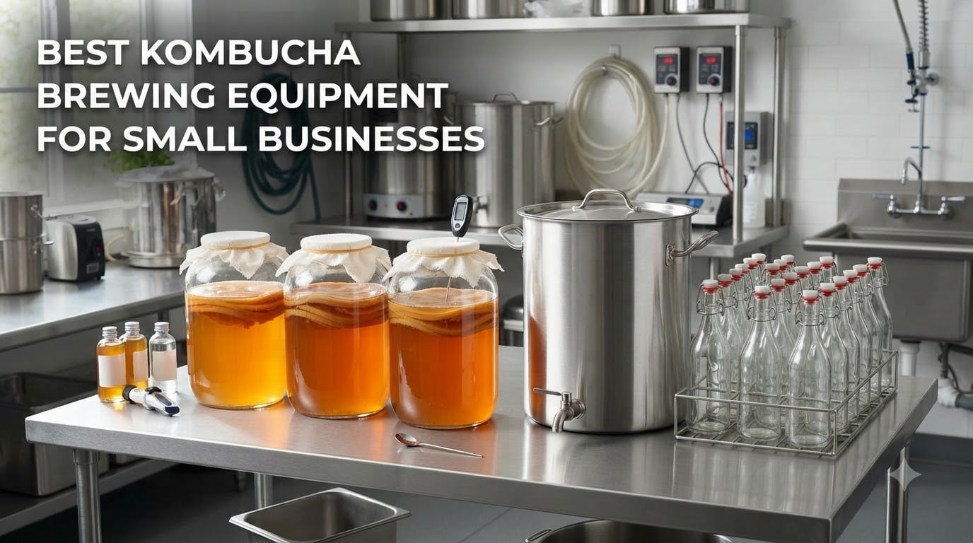 Best kombucha brewing equipment for small businesses