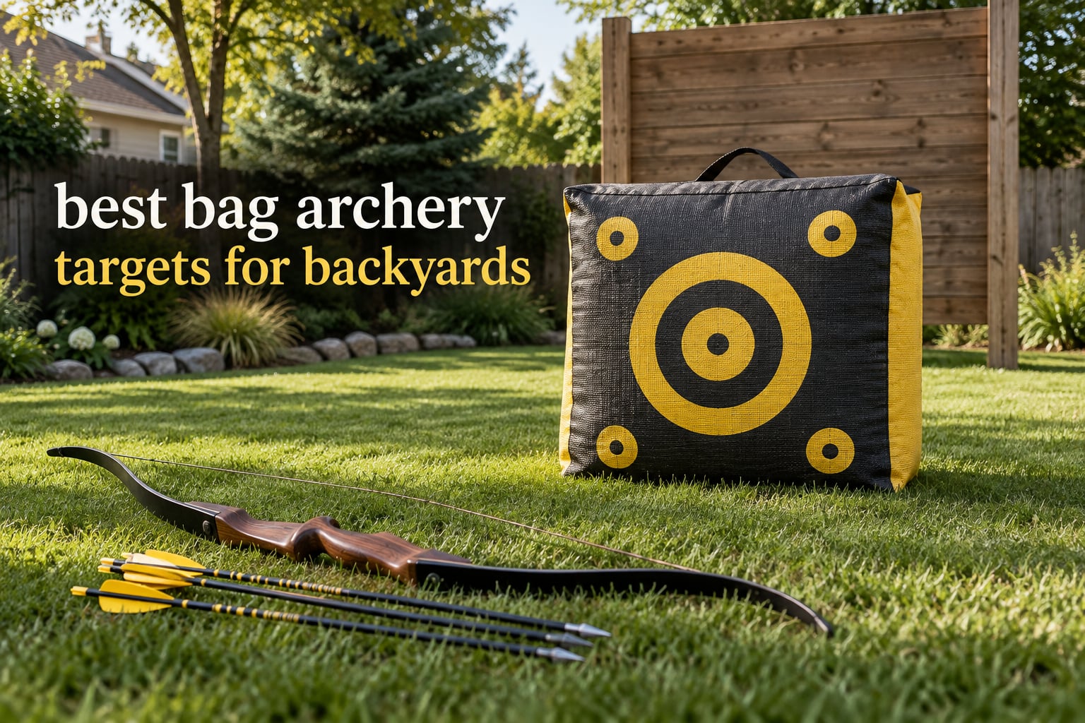 best bag archery targets for backyards