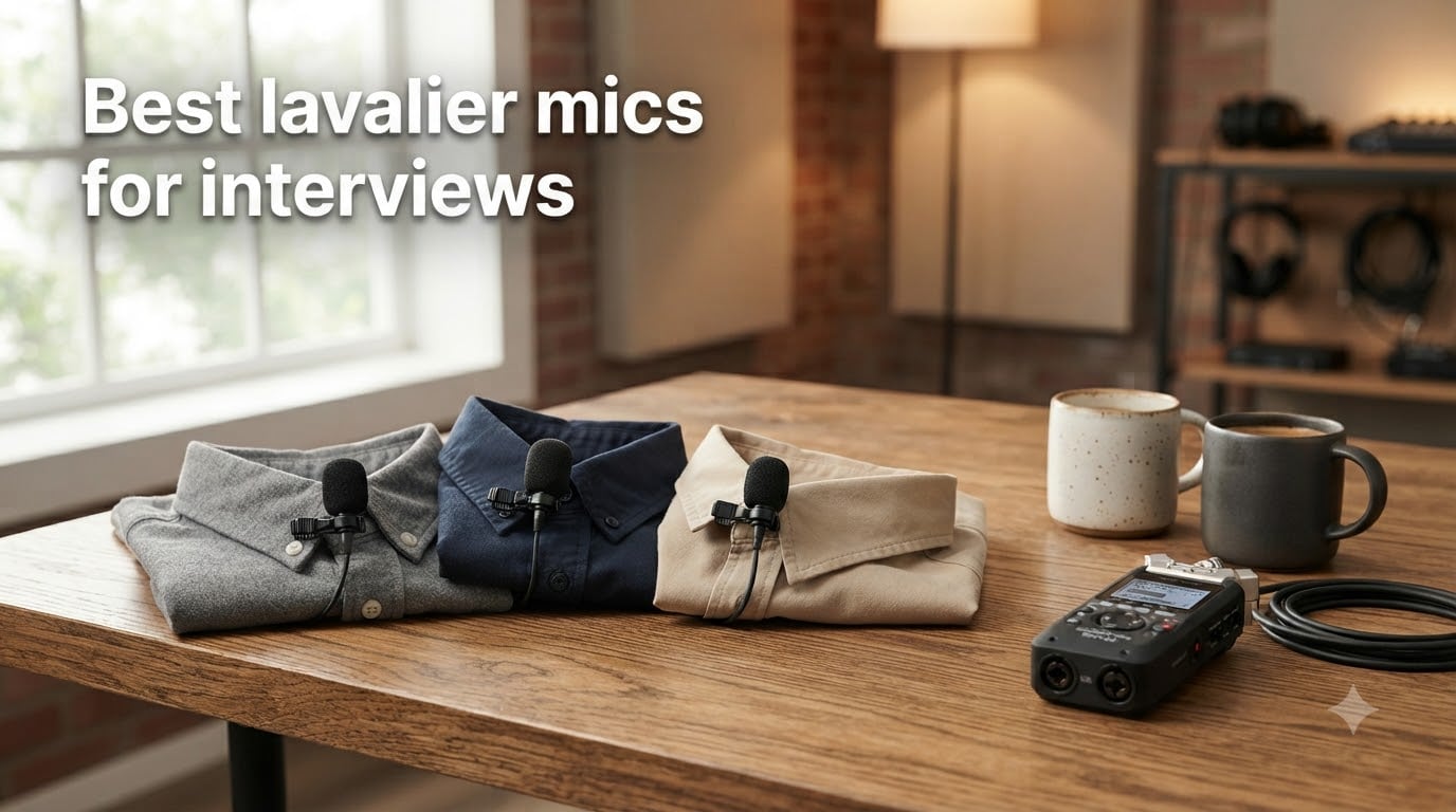 Best lavalier mics for interviews