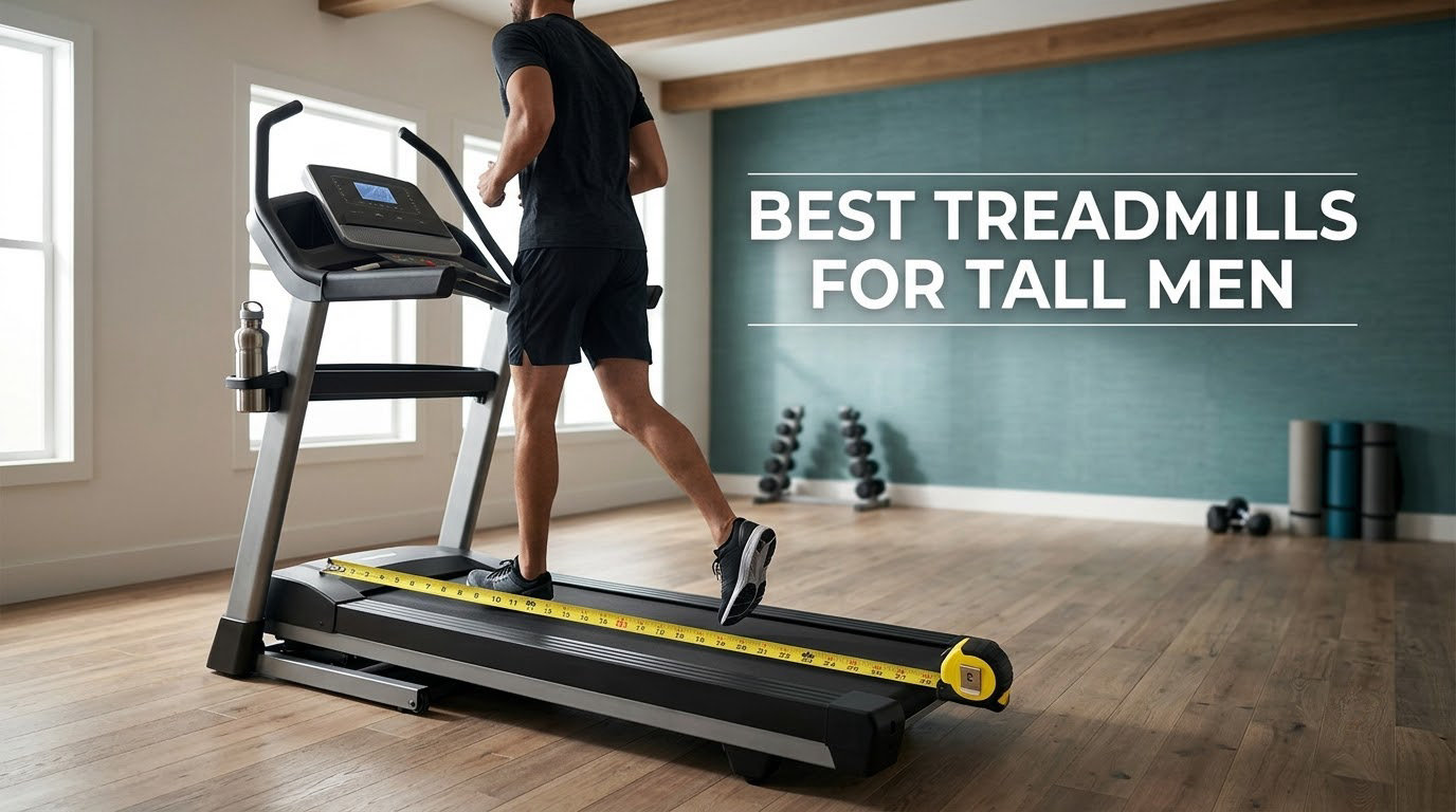 best treadmills for tall men
