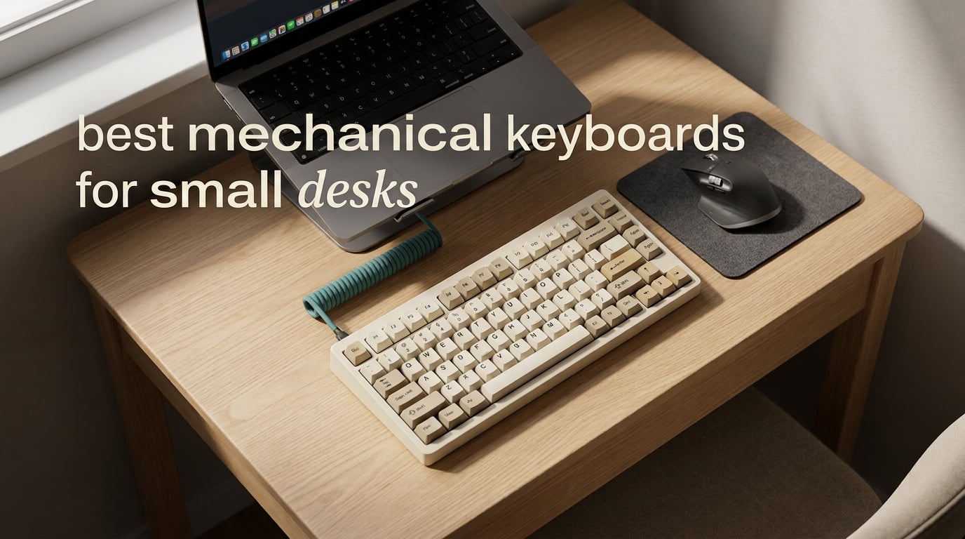 best mechanical keyboards for small desks