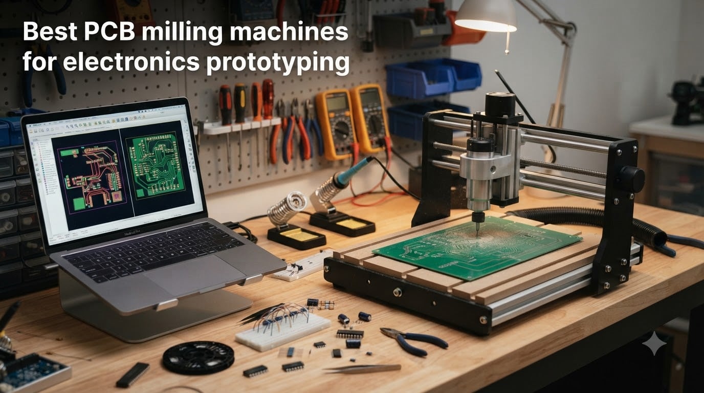 Best PCB milling machines for electronics prototyping
