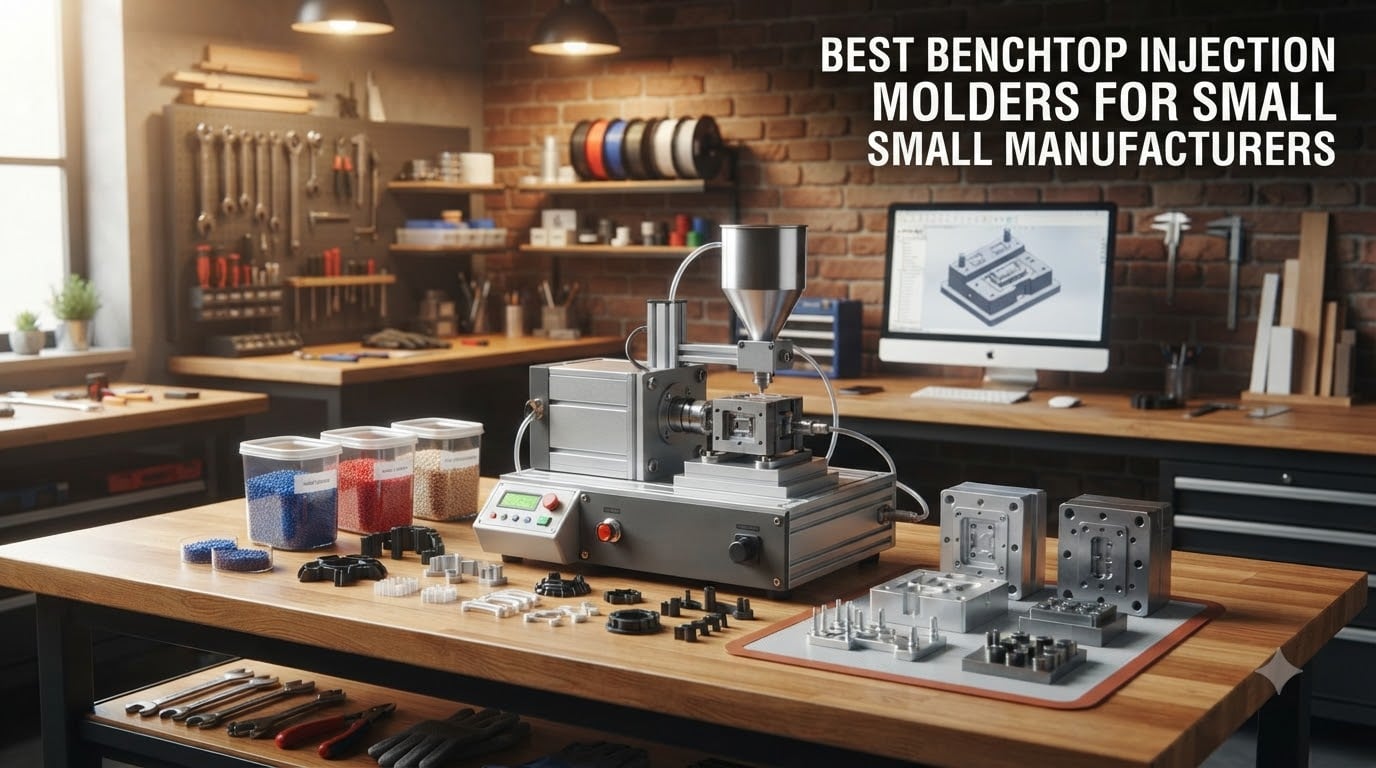 Best benchtop injection molders for small manufacturers