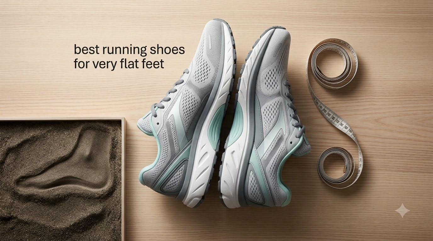 best running shoes for very flat feet