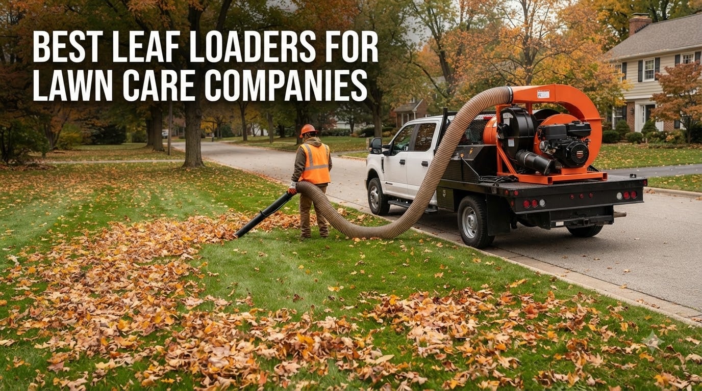Best leaf loaders for lawn care companies