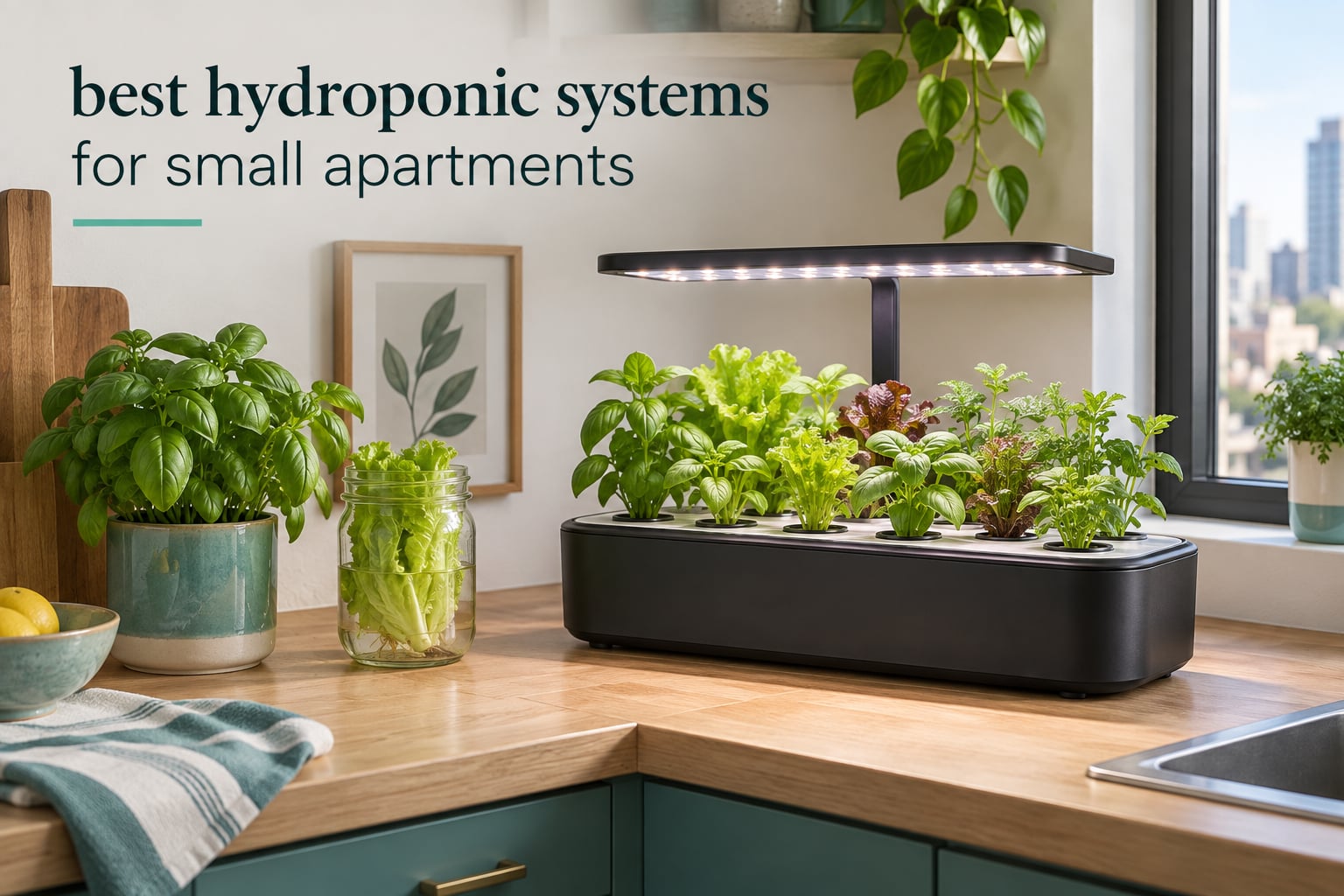 best hydroponic systems for small apartments