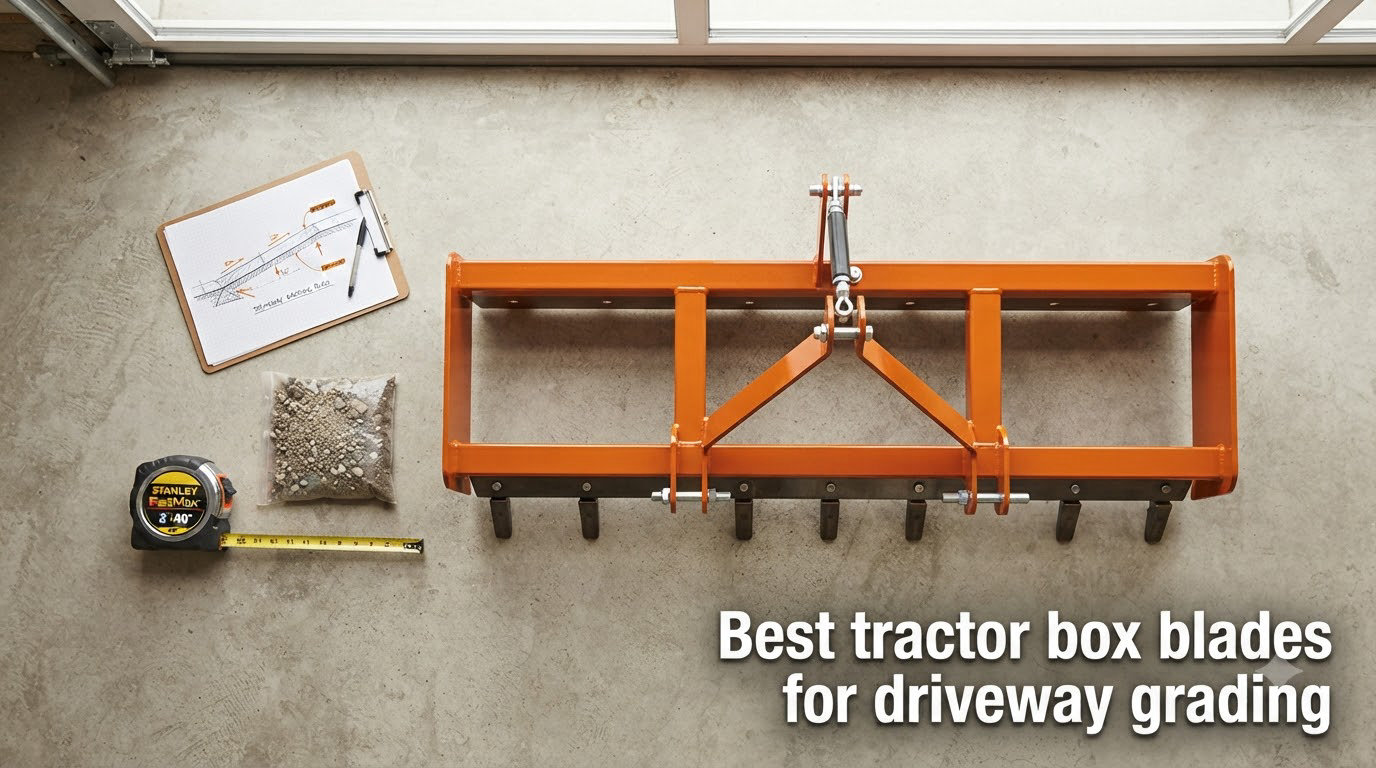 Best tractor box blades for driveway grading