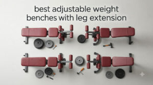 best adjustable weight benches with leg extension