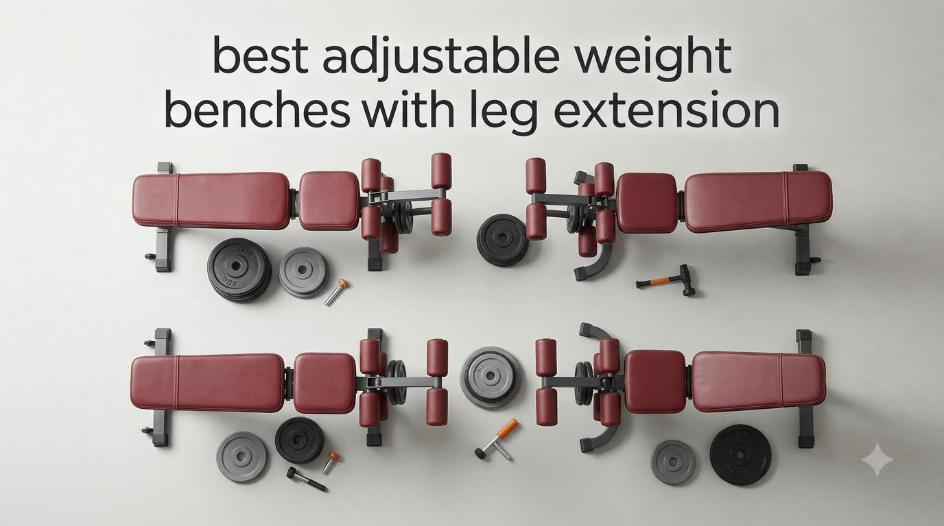 best adjustable weight benches with leg extension