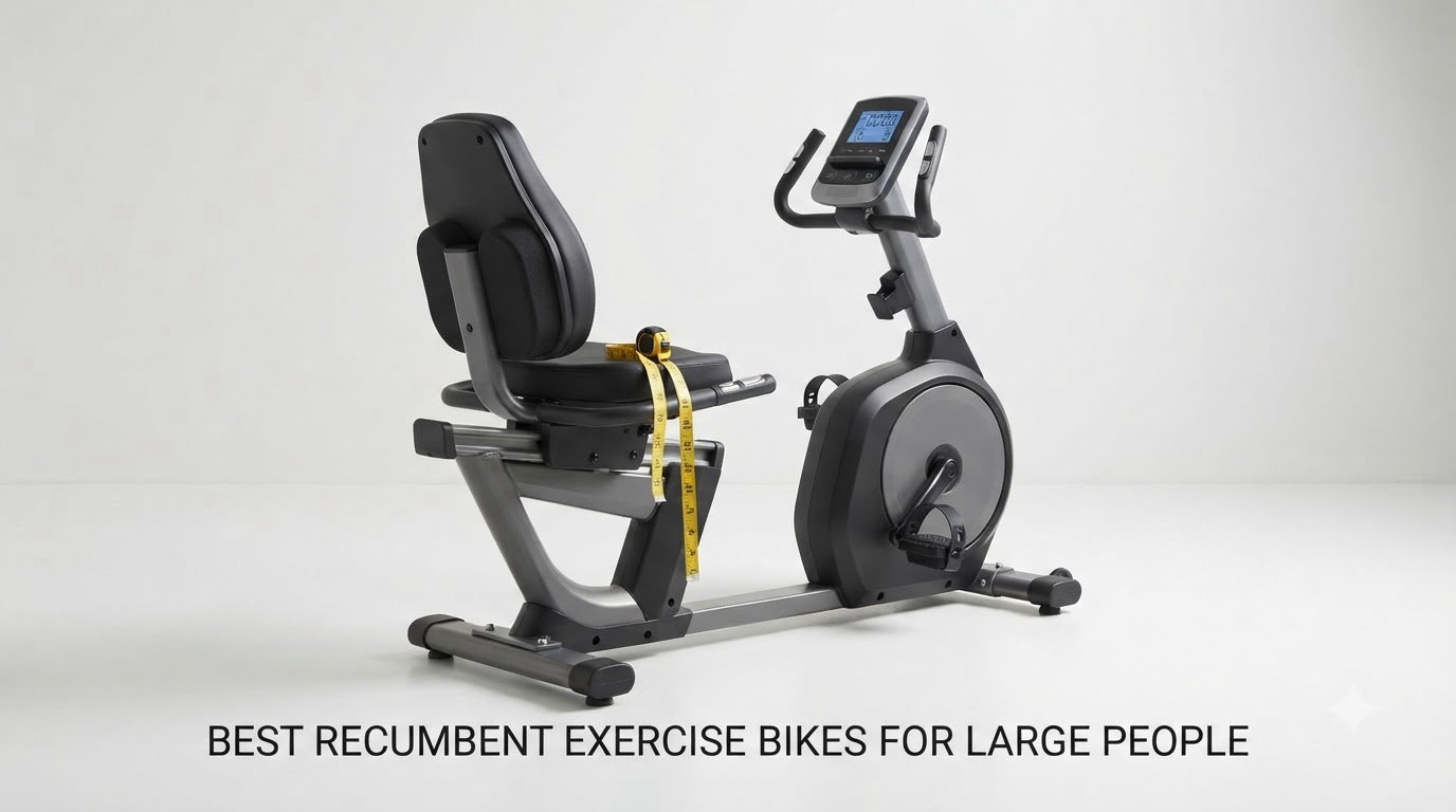 best recumbent exercise bikes for large people