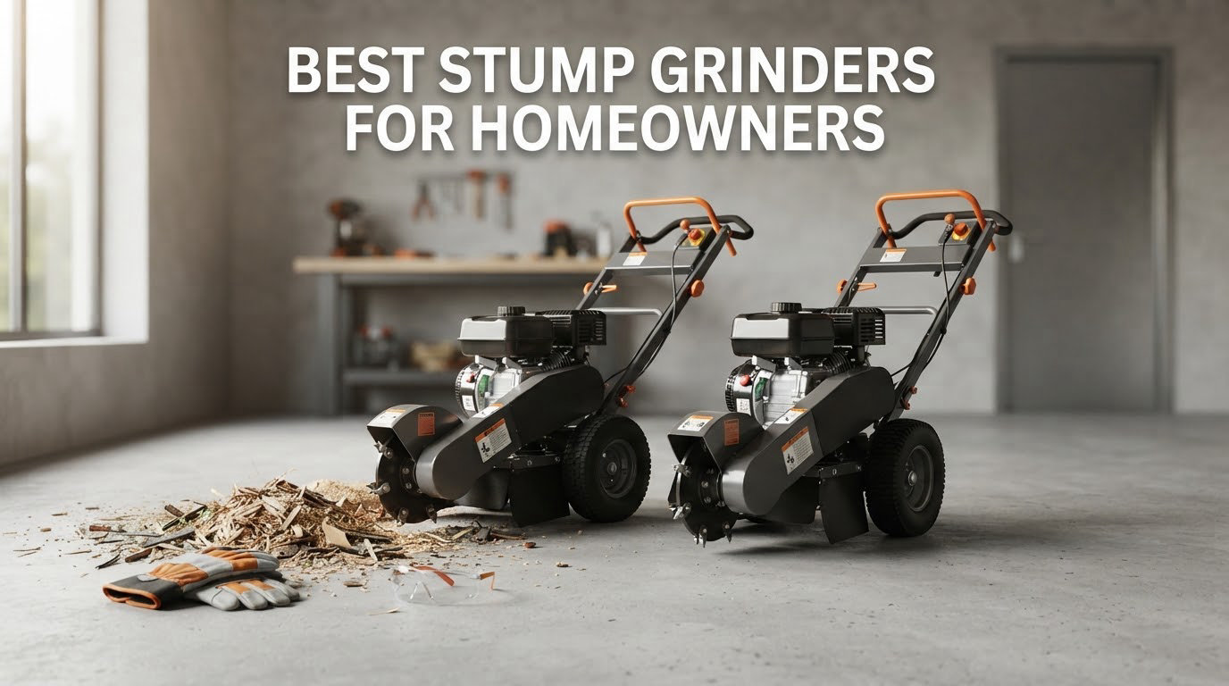 best stump grinders for homeowners