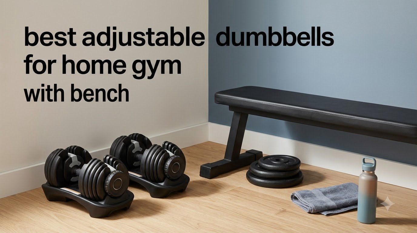 best adjustable dumbbells for home gym with bench