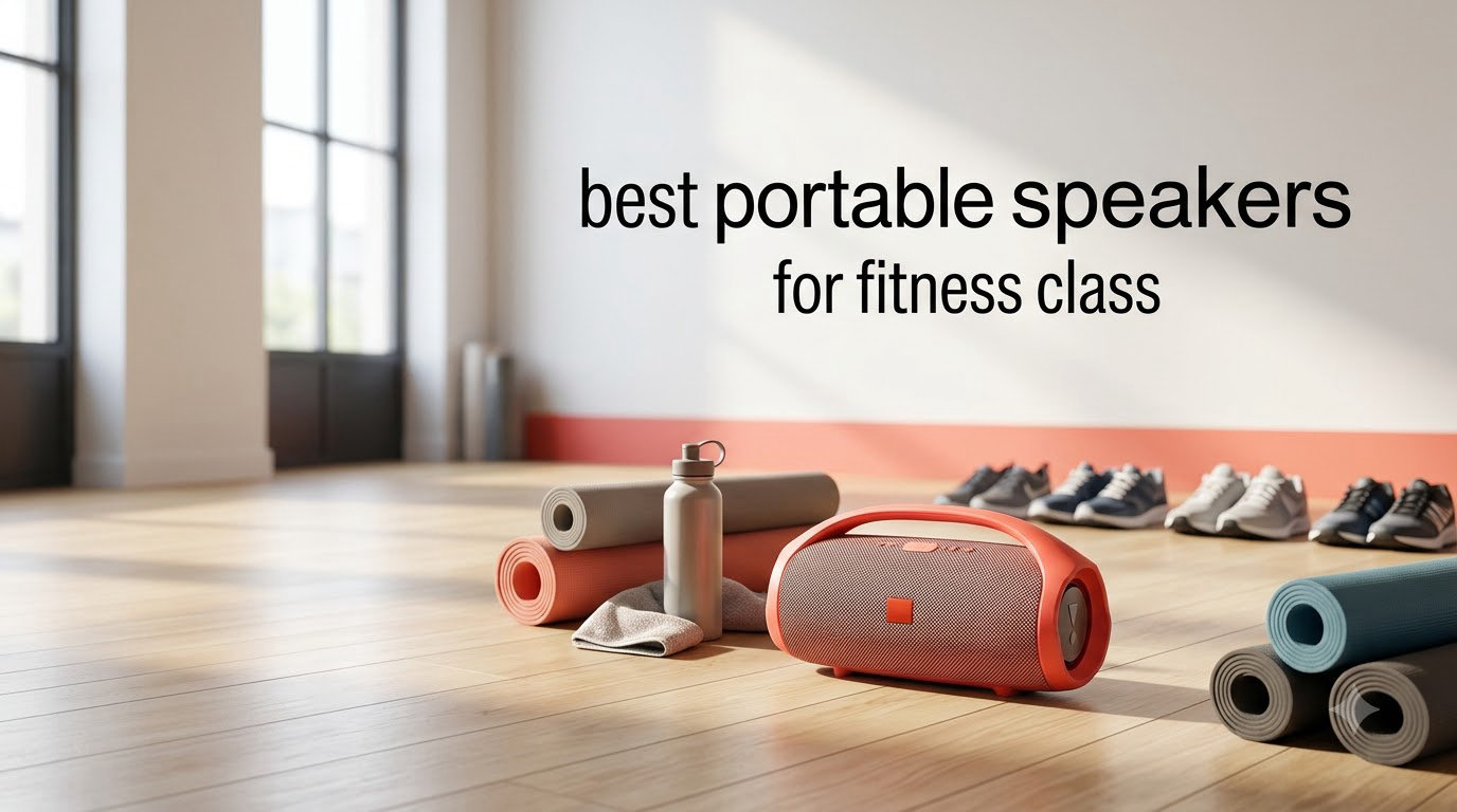 best portable speakers for fitness class