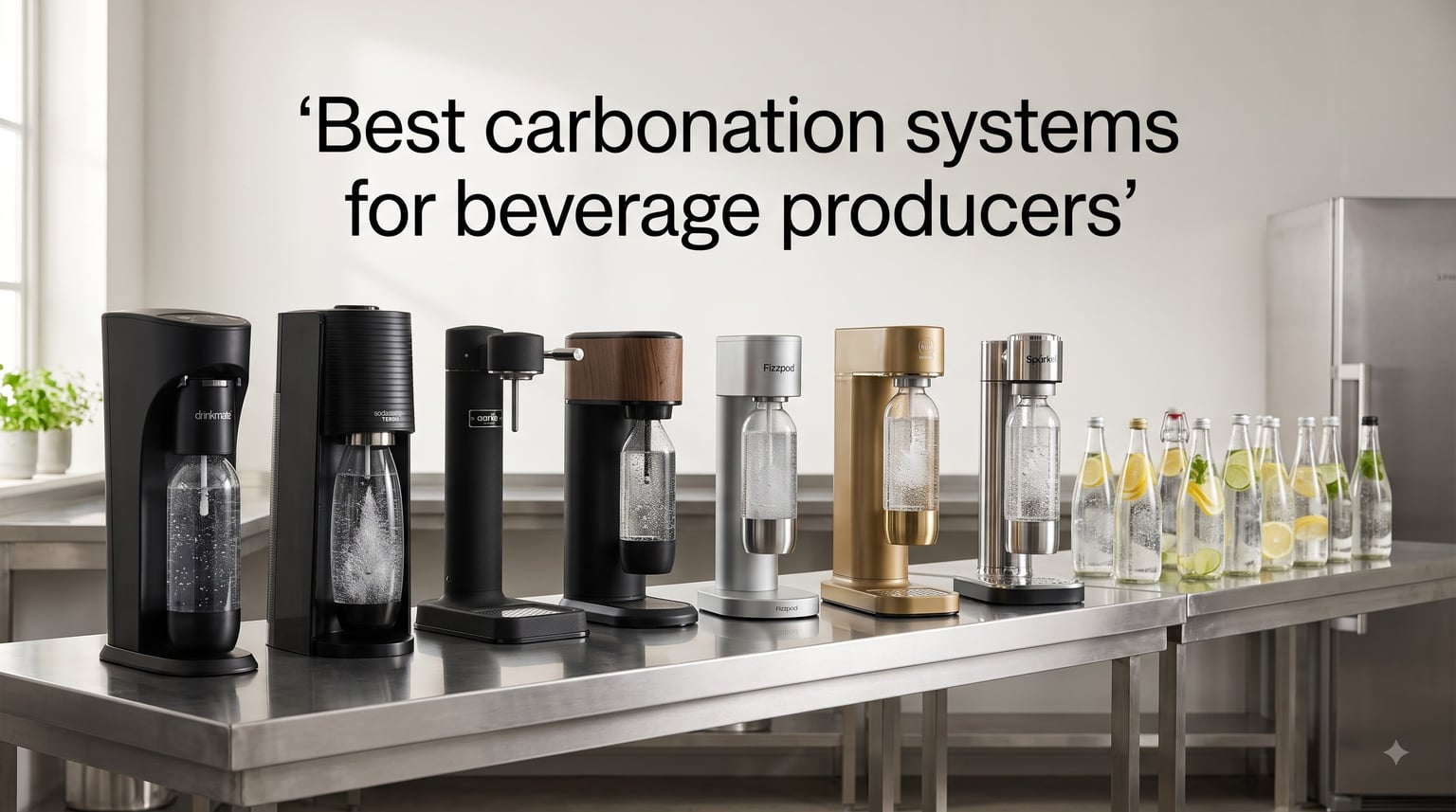 Best carbonation systems for beverage producers