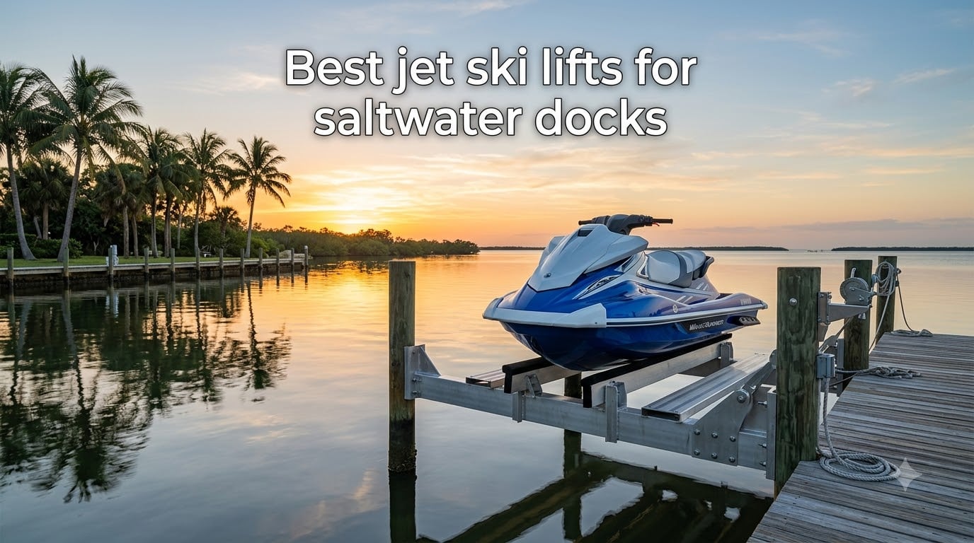 Best jet ski lifts for saltwater docks