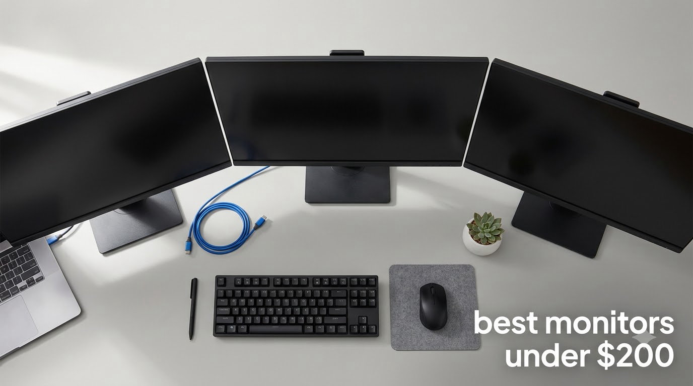 best monitors under $200