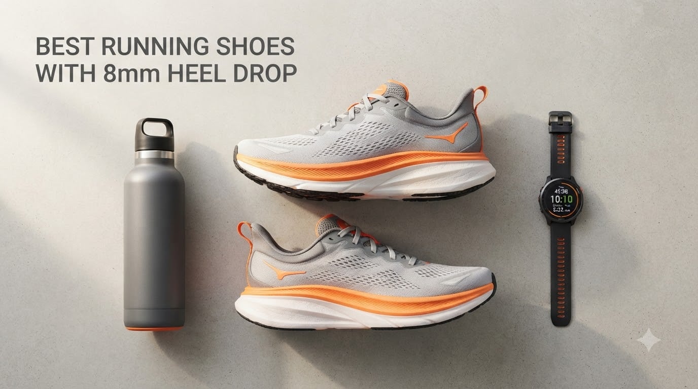 best running shoes with 8mm heel drop