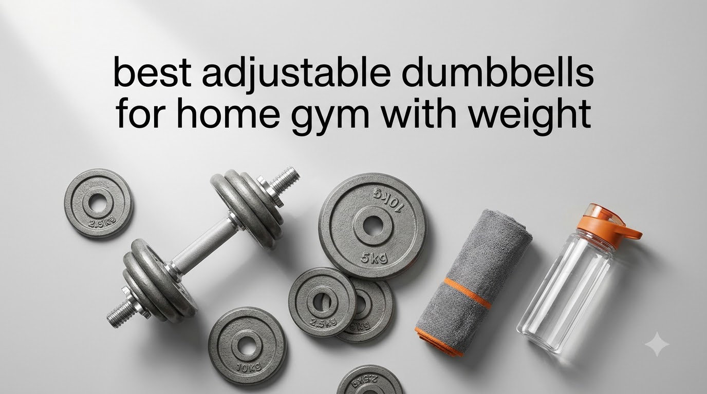 best adjustable dumbbells for home gym with weight
