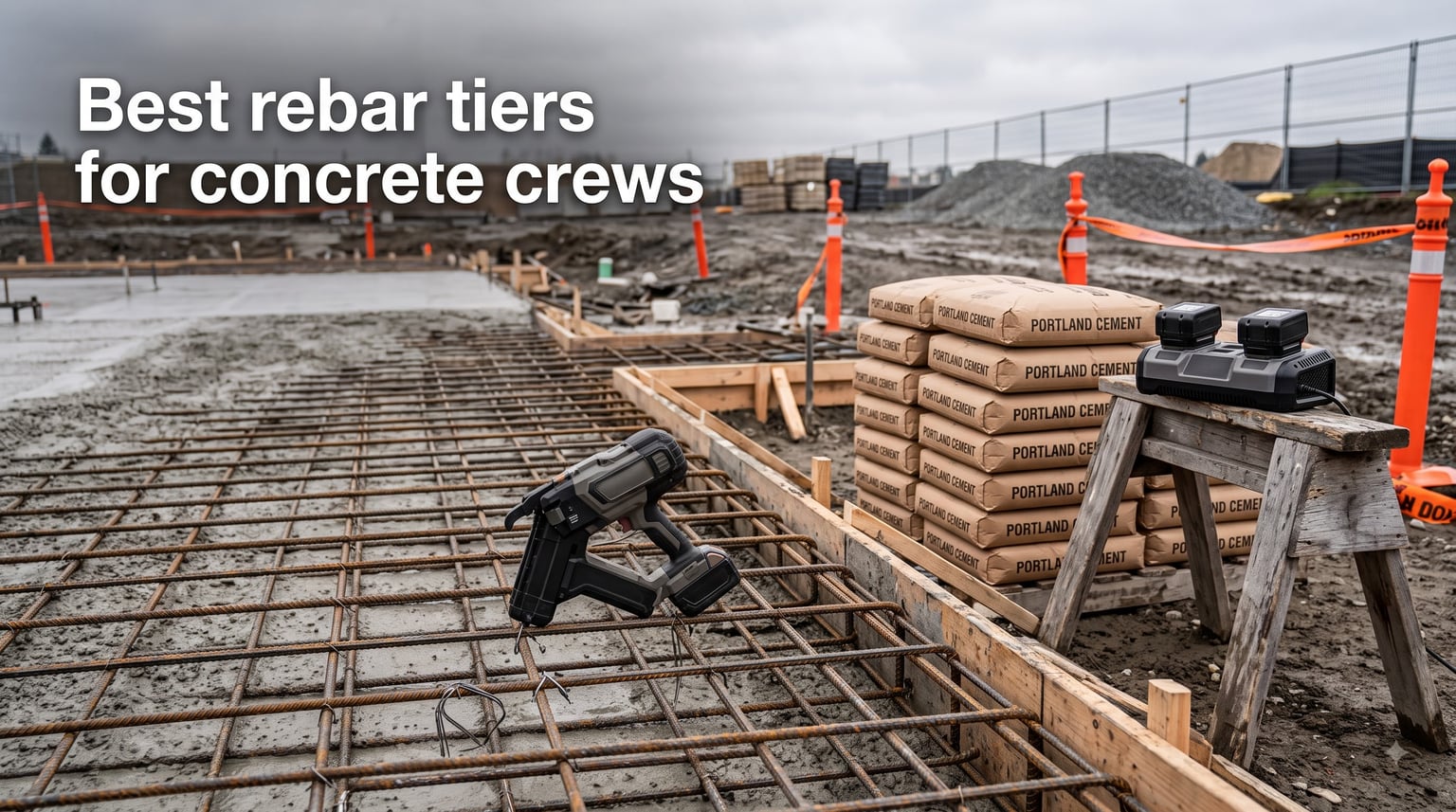 Best rebar tiers for concrete crews