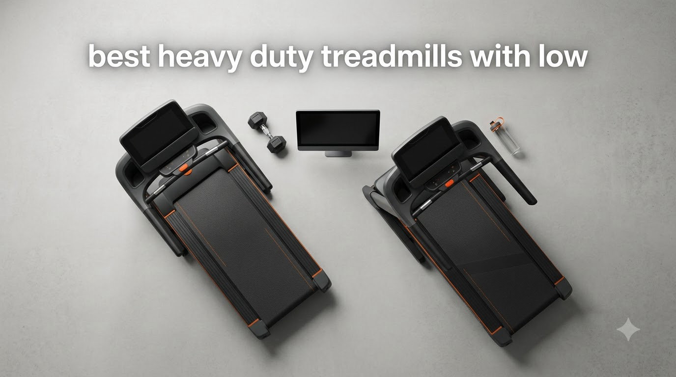 best heavy duty treadmills with low