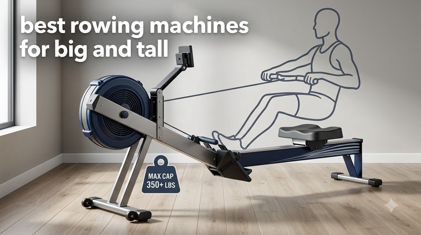 best rowing machines for big and tall