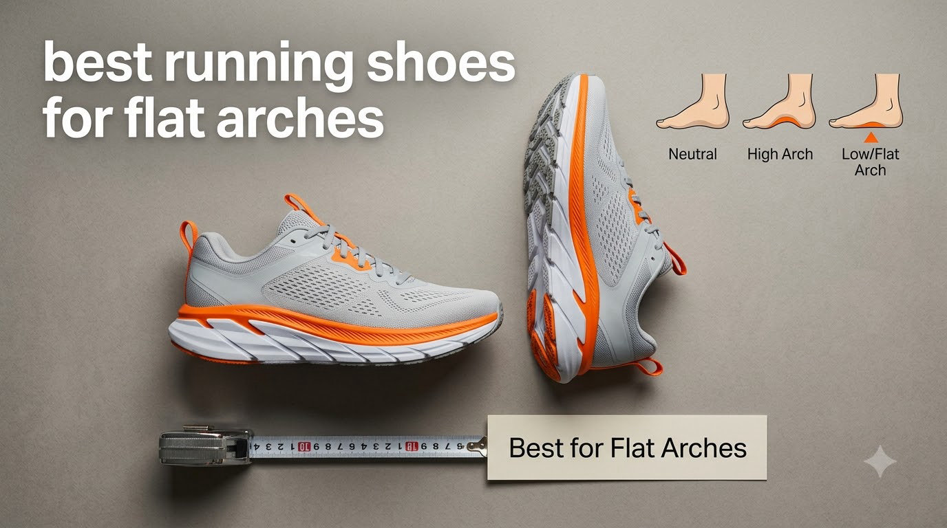 best running shoes for flat arches