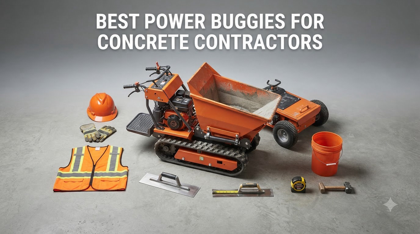 Best power buggies for concrete contractors