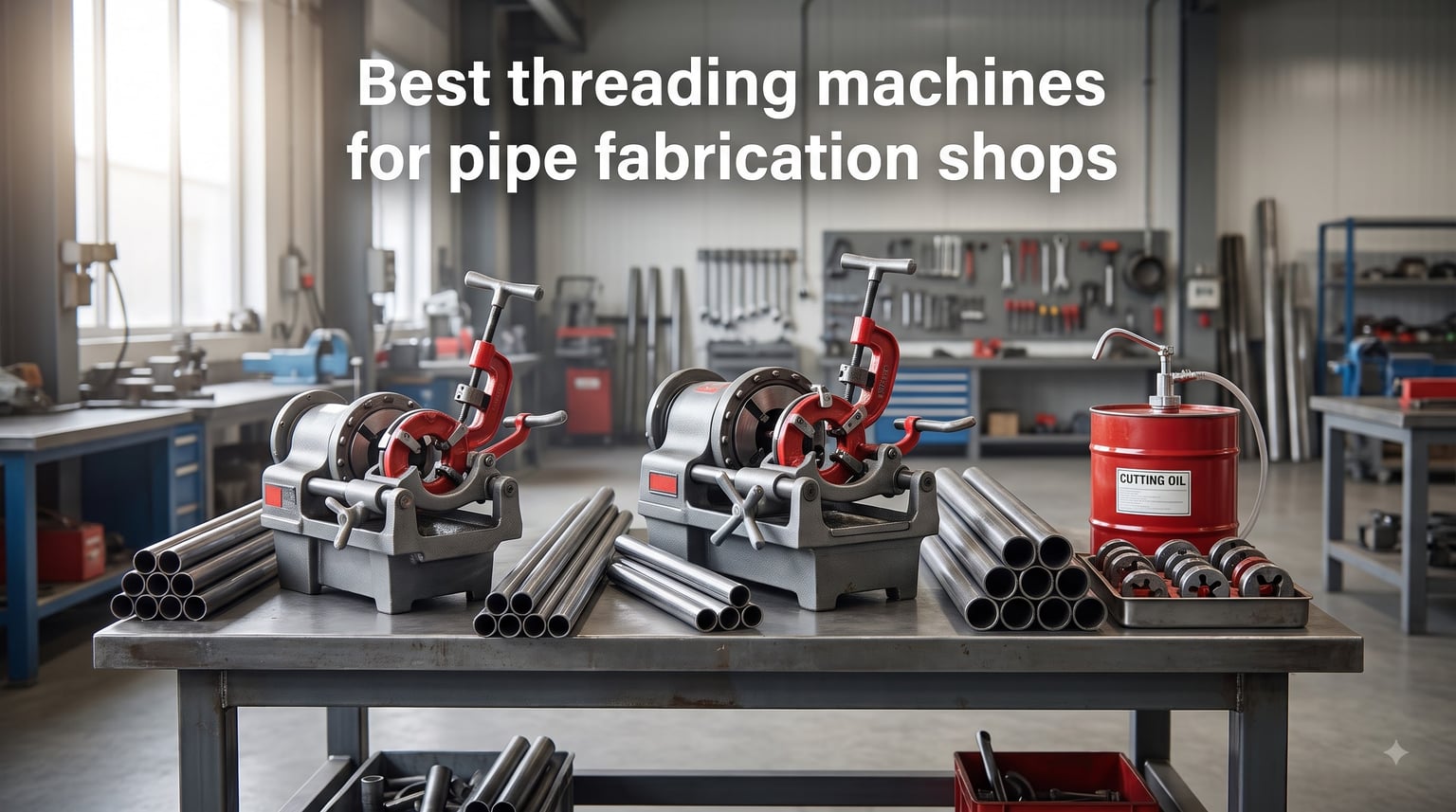 Best threading machines for pipe fabrication shops