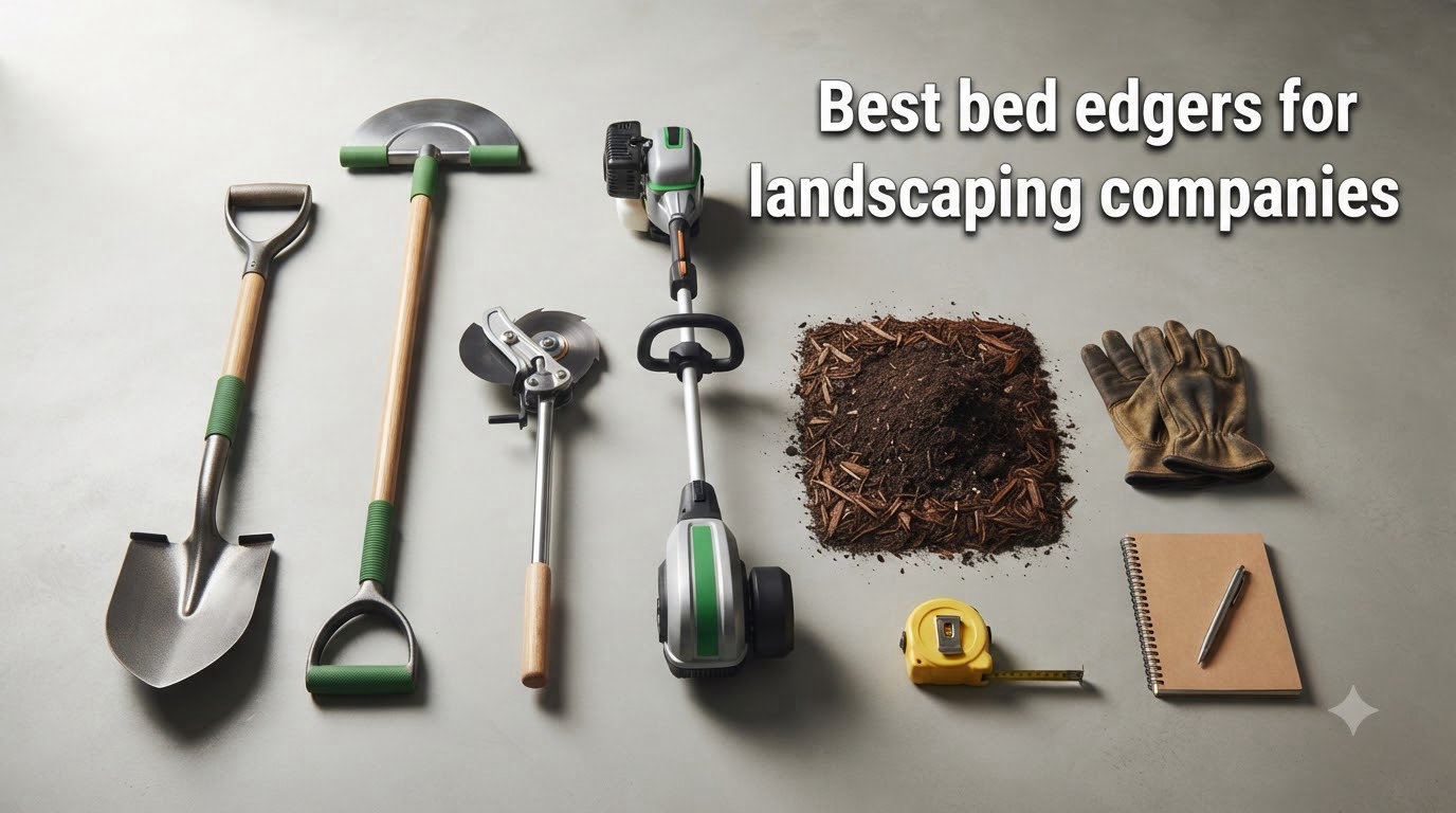 Best bed edgers for landscaping companies