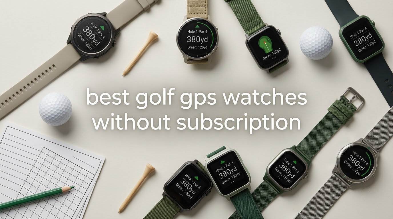 best golf gps watches without subscription