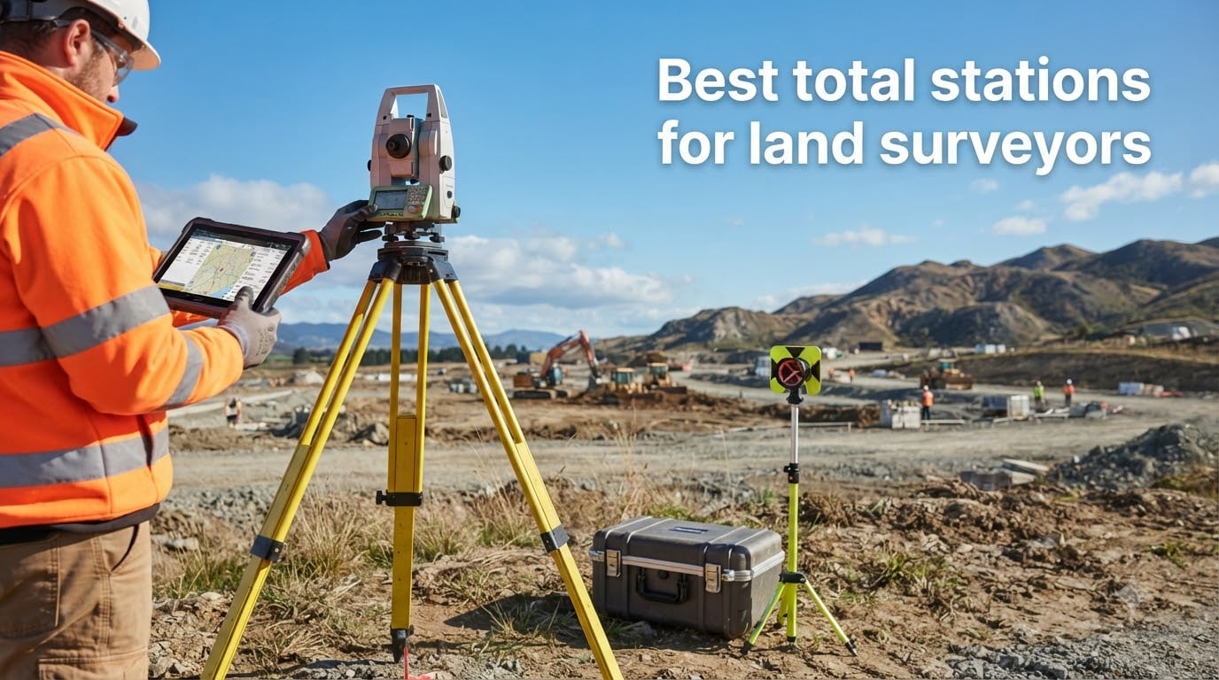 Best total stations for land surveyors