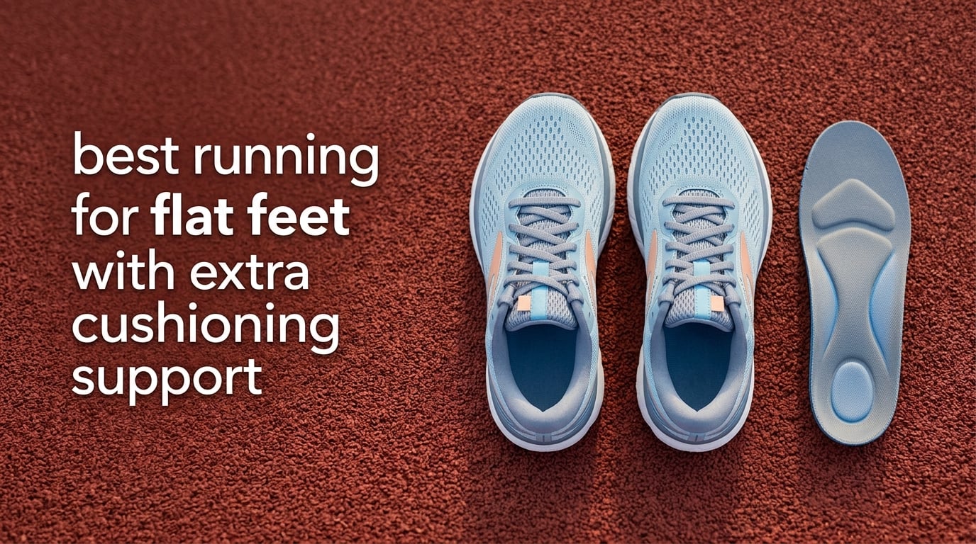 best running shoes for flat feet with extra cushioning support