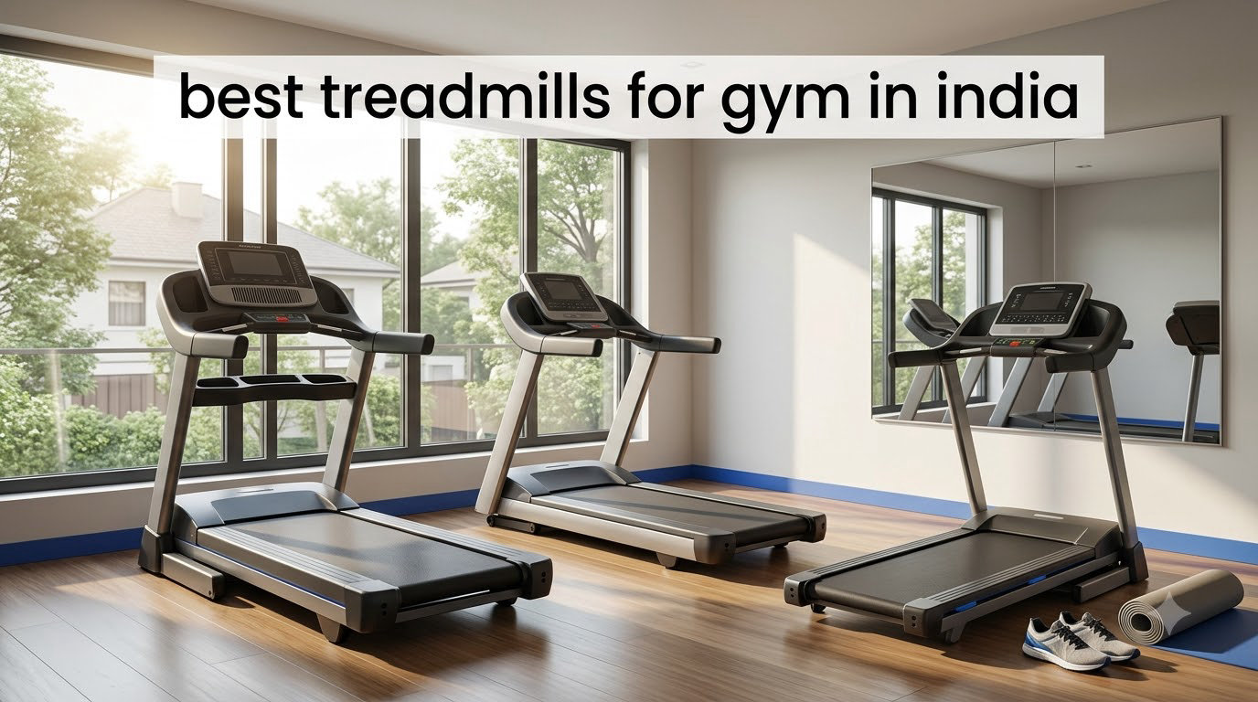 best treadmills for gym in india