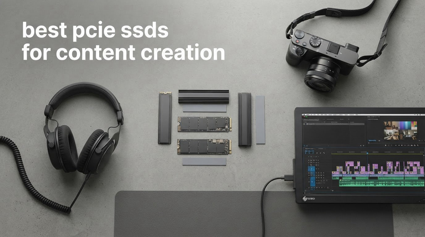 best pcie ssds for content creation