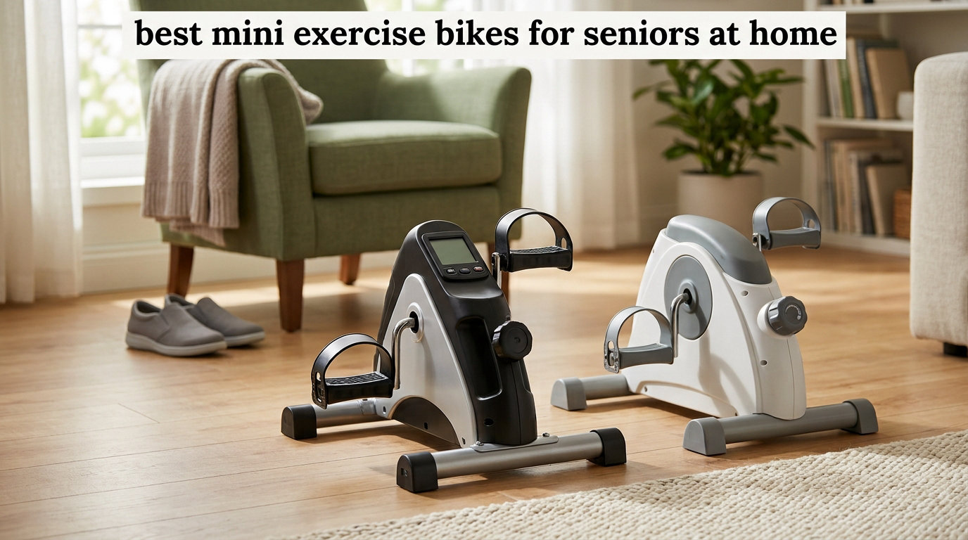 best mini exercise bikes for seniors at home