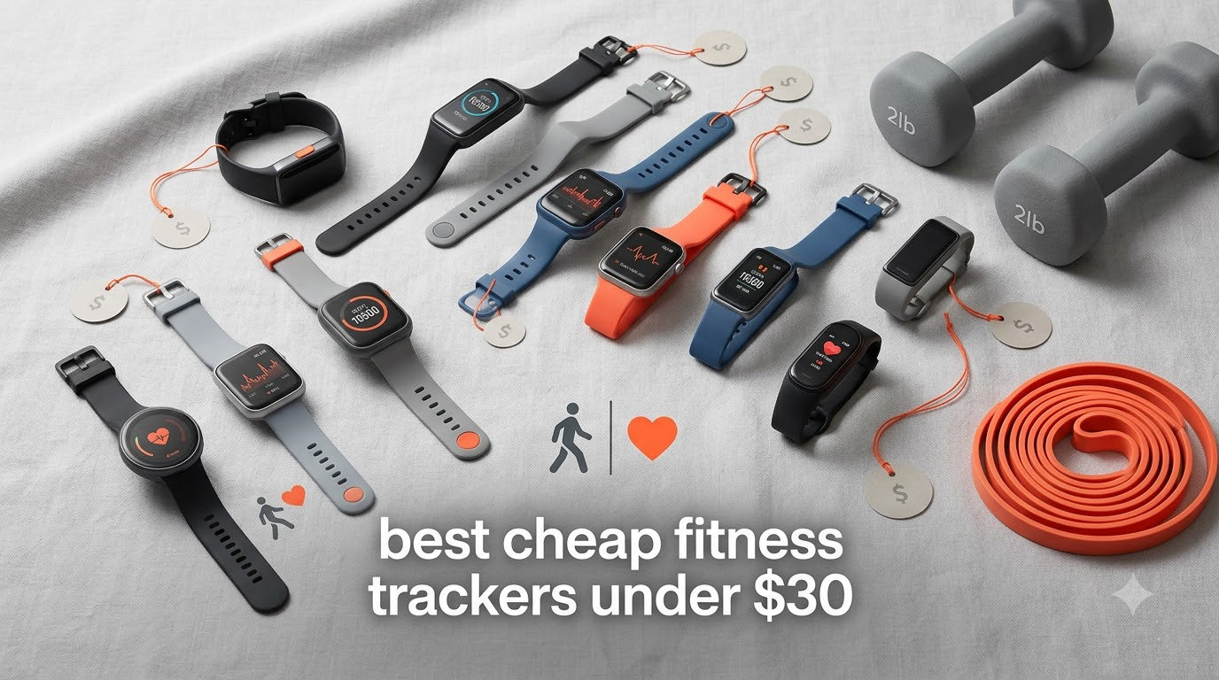 best cheap fitness trackers under $30