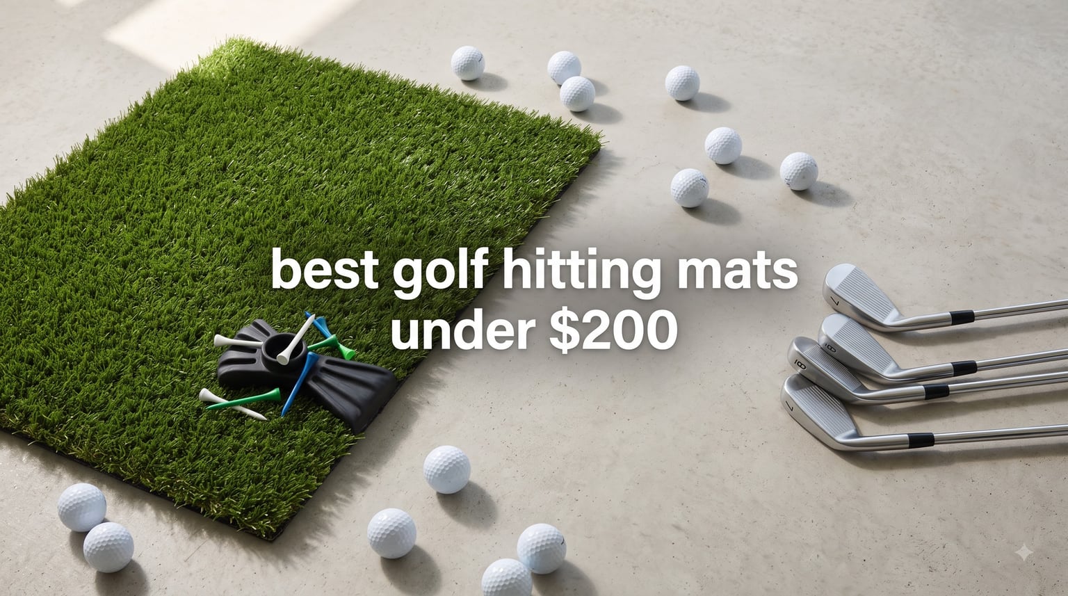 best golf hitting mats under $200