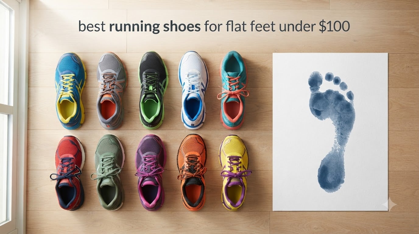 best running shoes for flat feet under $100