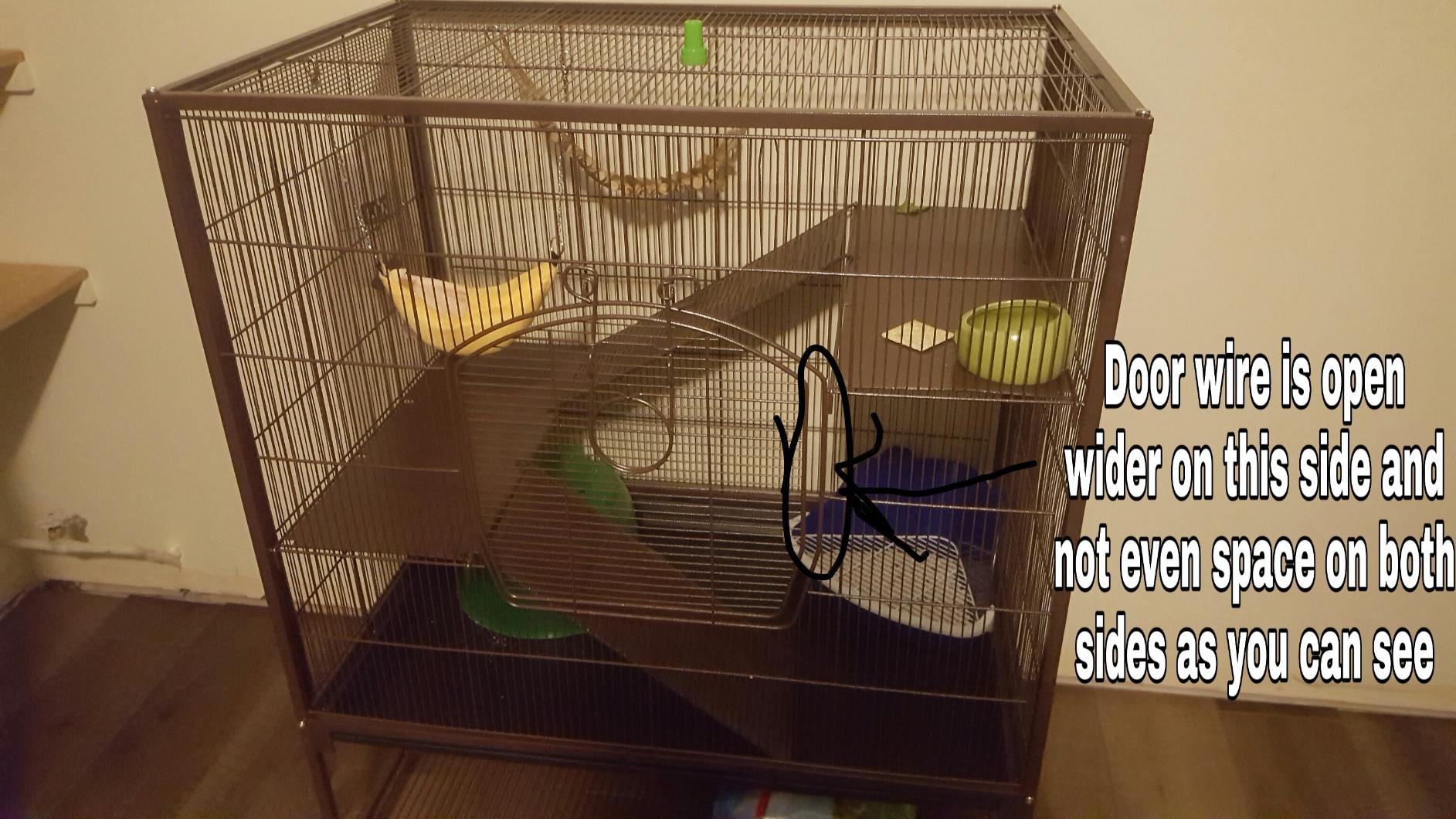 Prevue Pet Products Rolling Small Animal Cage Chew-Proof Critter House customer photo 1