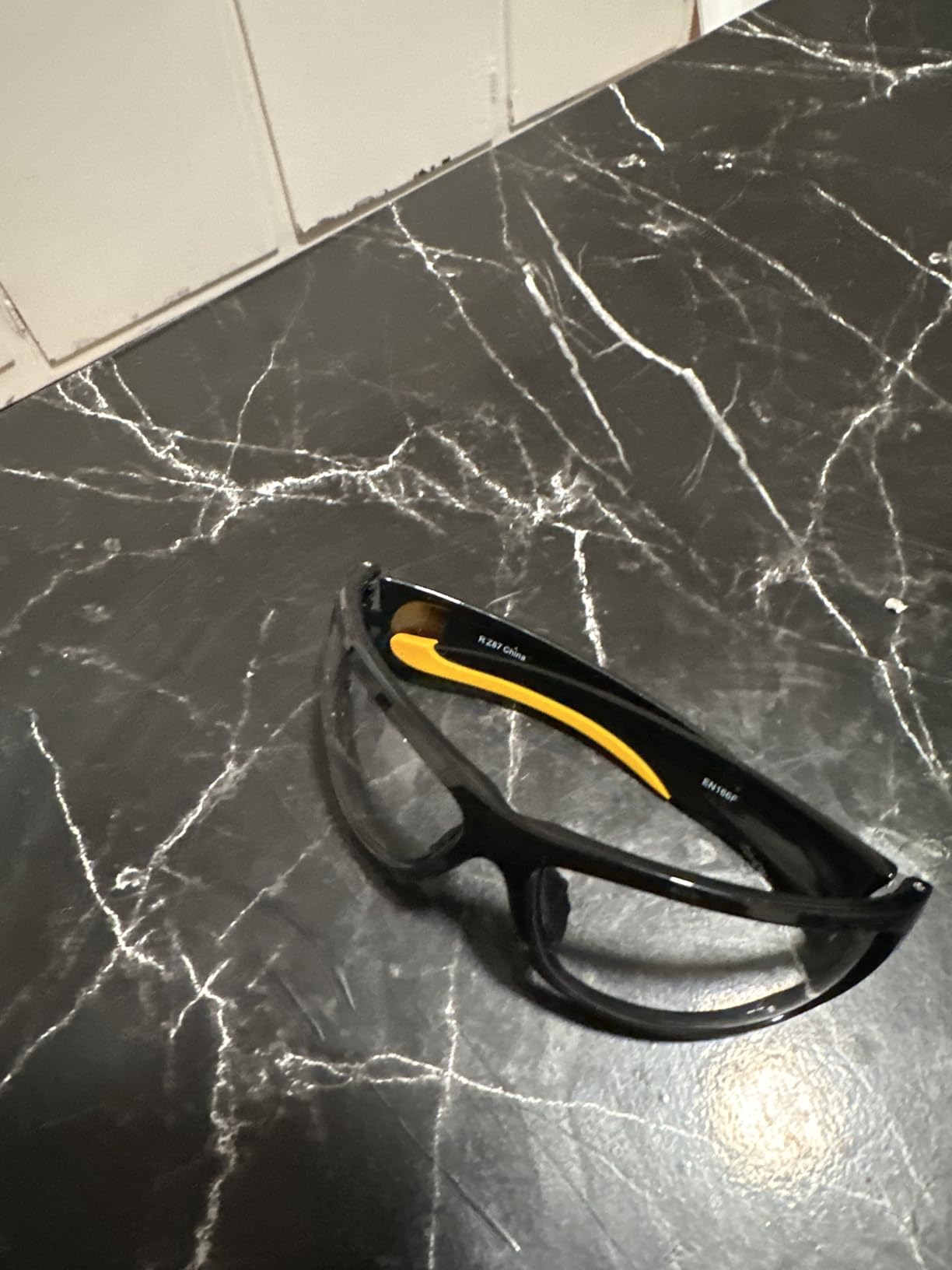 Dewalt Dominator Safety Glasses Dpg94 Unisex Adult Non Slip Polarized Mirrored Rubber Full Rim customer photo 2