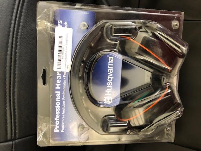 Husqvarna Professional Headband Hearing Protectors 25dB(A) NRR, Lightweight, Padded Headband, Clamshell Design, Black customer photo 1
