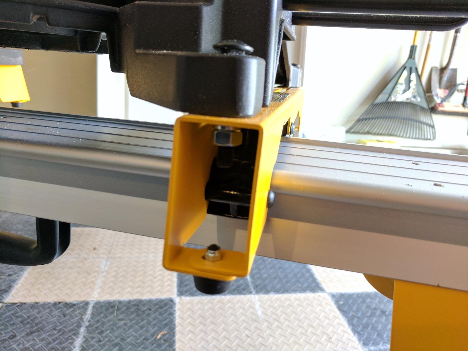 DEWALT Miter Saw Stand, Heavy Duty with Miter Saw Mounting Brakets, Tool Only (DWX725B) customer photo 2