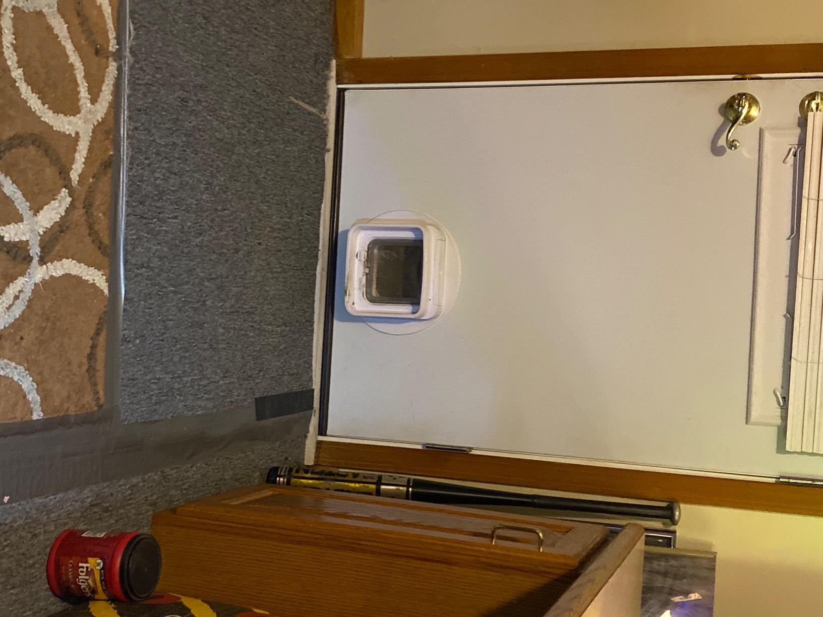 SureFlap DualScan Microchip Cat Door - Door Opening is 4 3/4