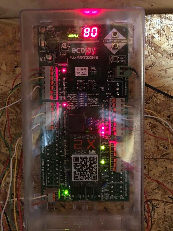 SmartZone-3X : 3 Zone HVAC Controller KIT w/ Temp Sensor; Dual Climate Control to Replace Honeywell HZ322, EWC, Zonefirst, Zonex, Durozone & More customer photo 1