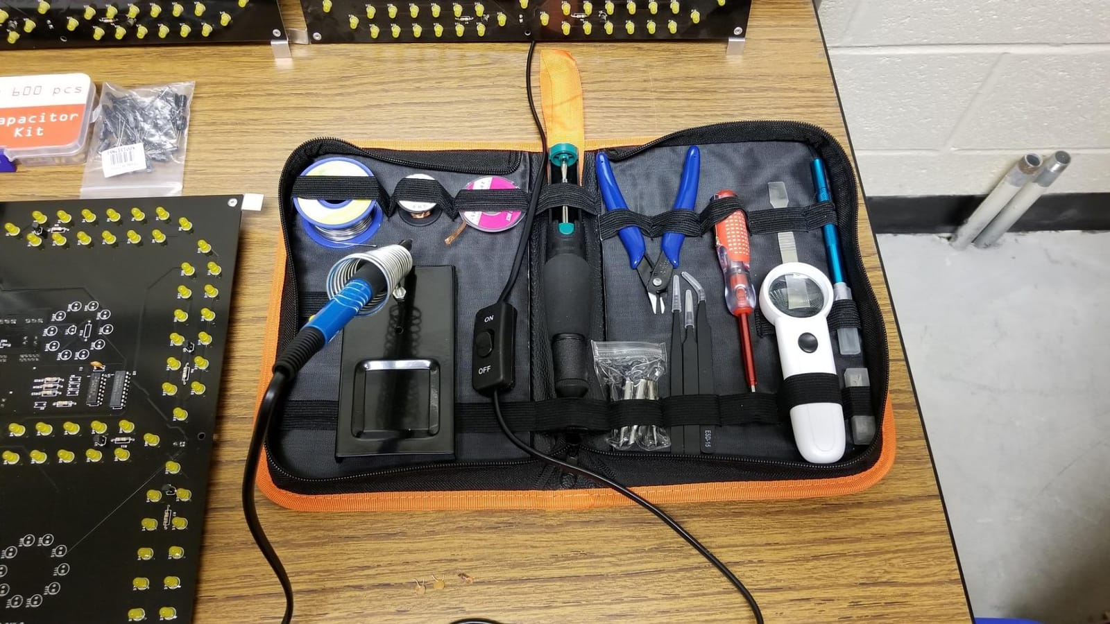 HANDSKIT 90W Soldering Iron Kit for Electronics, Adjustable Temp 180-480℃ customer photo 2