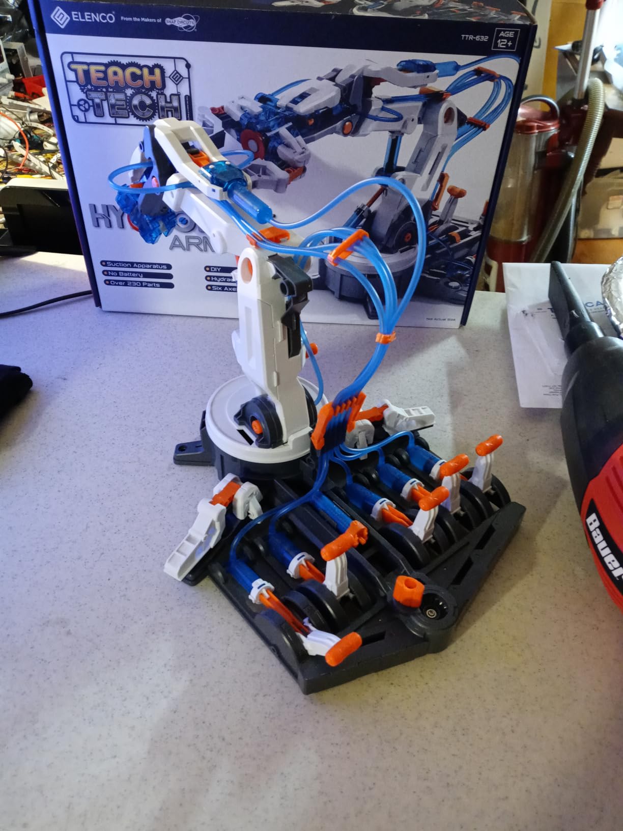 TEACH TECH Mech-5 STEM Coding Robot Building Kit for Kids Ages 10+ customer photo 2