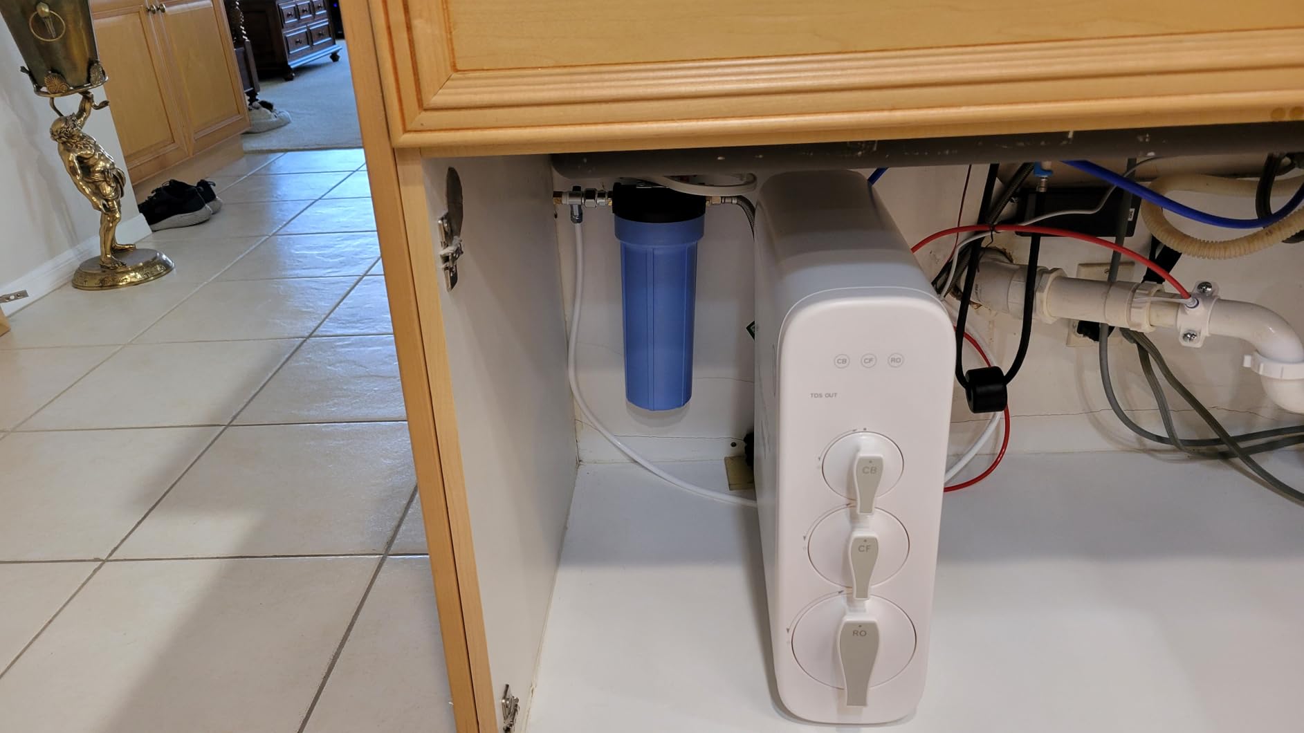 Waterdrop G3P600 Tankless Reverse Osmosis Water Filter System, 600 GPD customer photo 2